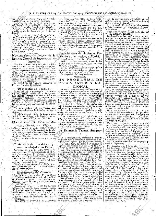 ABC MADRID 24-05-1929 página 16