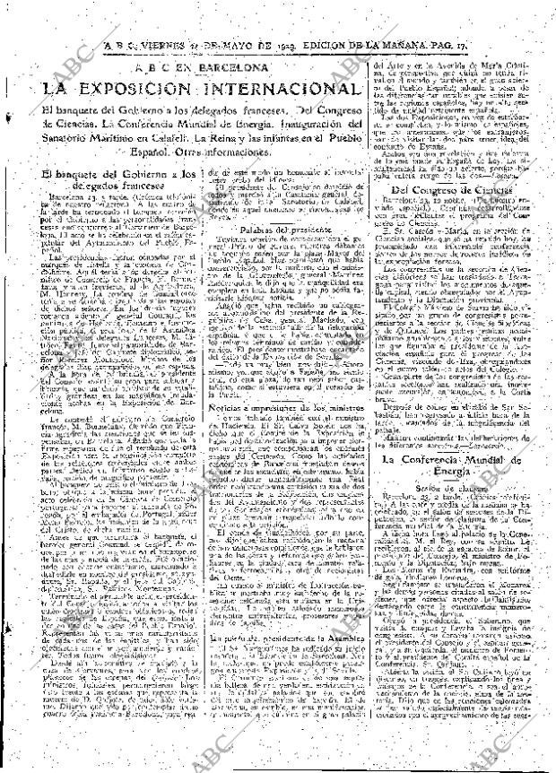 ABC MADRID 24-05-1929 página 17