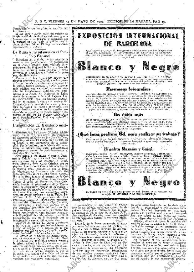 ABC MADRID 24-05-1929 página 19