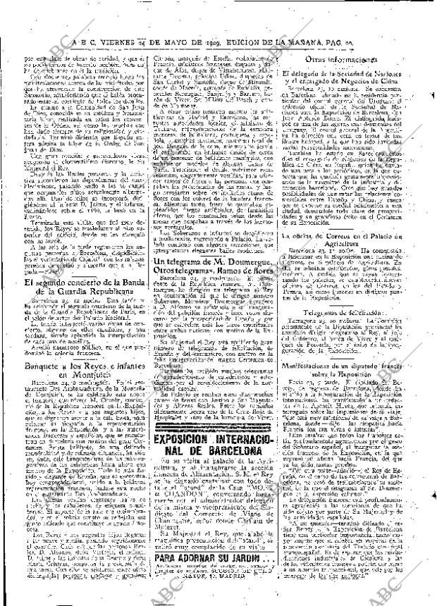 ABC MADRID 24-05-1929 página 20