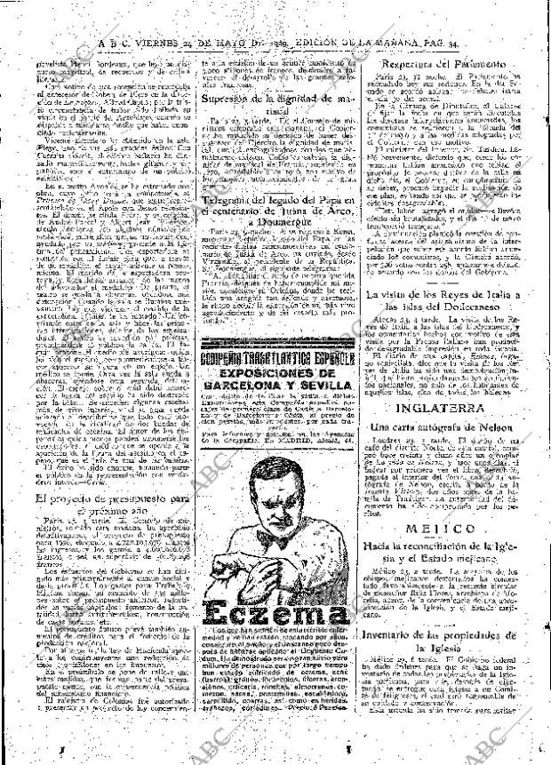 ABC MADRID 24-05-1929 página 34