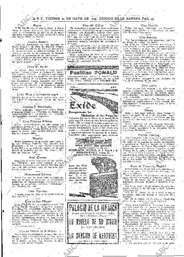 ABC MADRID 24-05-1929 página 45