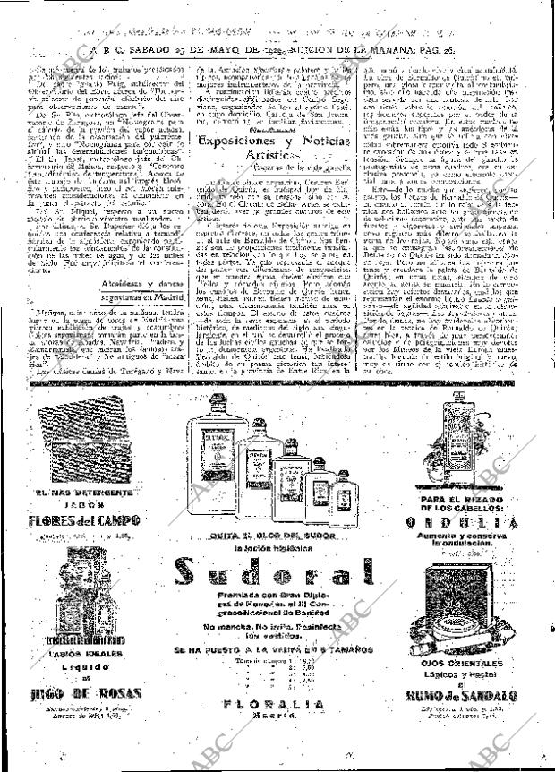 ABC MADRID 25-05-1929 página 26