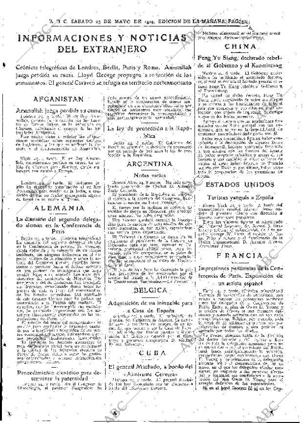 ABC MADRID 25-05-1929 página 31