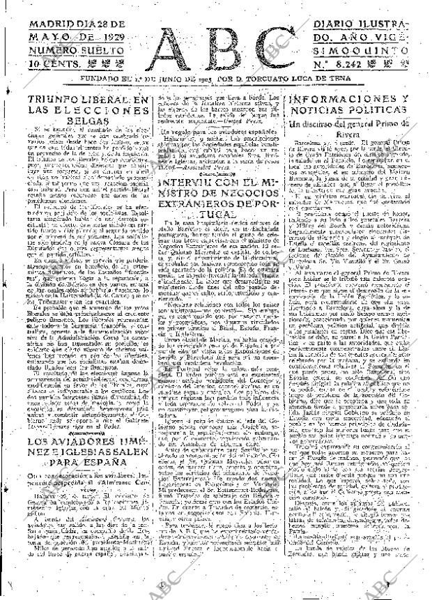 ABC MADRID 28-05-1929 página 21