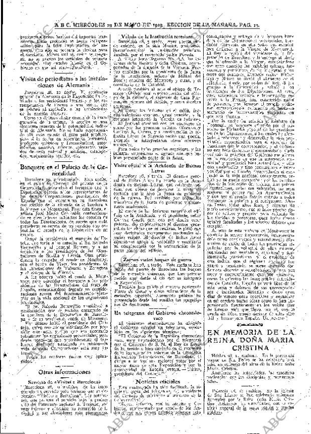 ABC MADRID 29-05-1929 página 19
