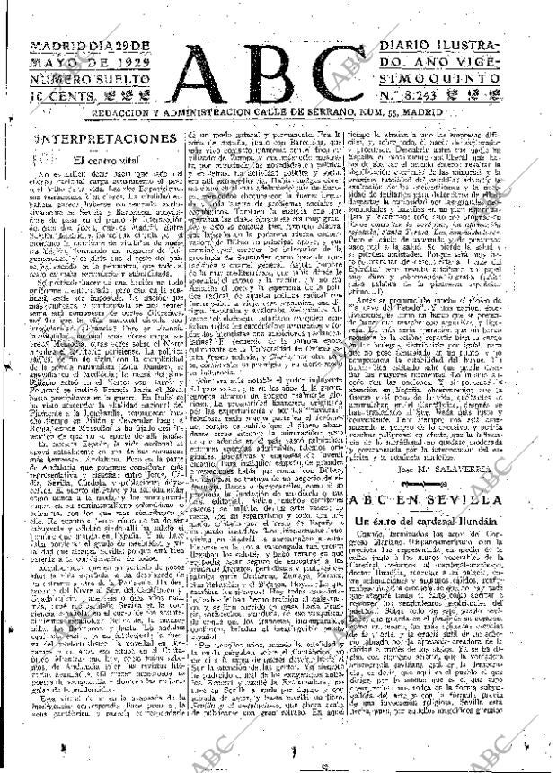 ABC MADRID 29-05-1929 página 3