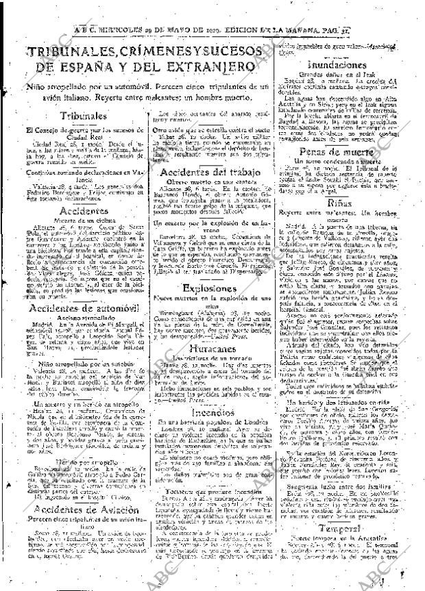 ABC MADRID 29-05-1929 página 31