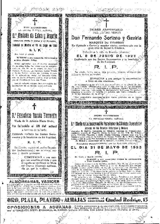 ABC MADRID 29-05-1929 página 45