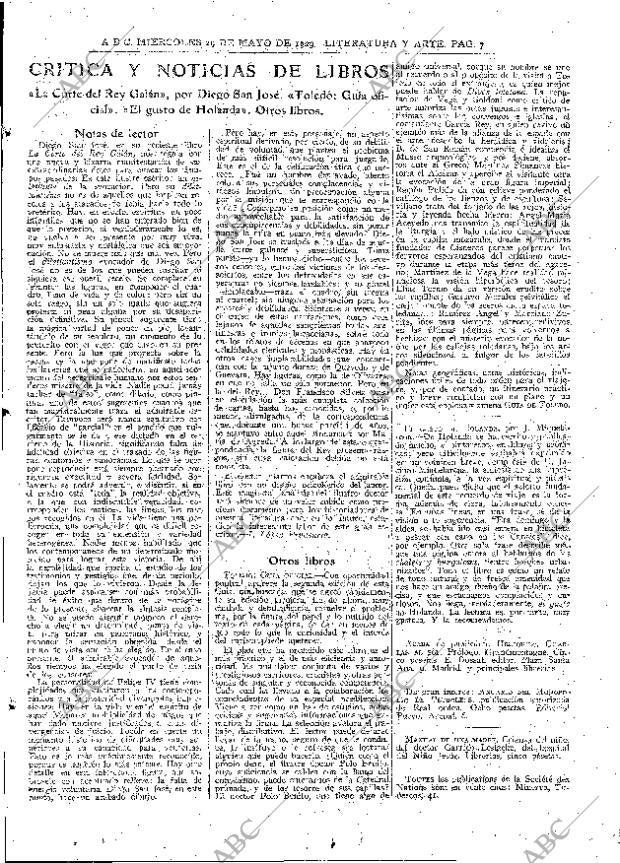 ABC MADRID 29-05-1929 página 7