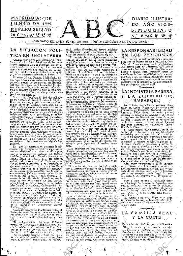 ABC MADRID 01-06-1929 página 15
