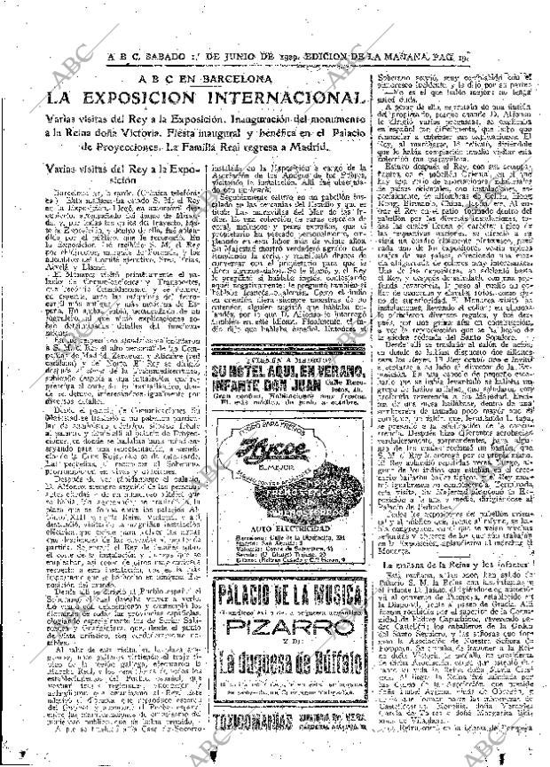 ABC MADRID 01-06-1929 página 19