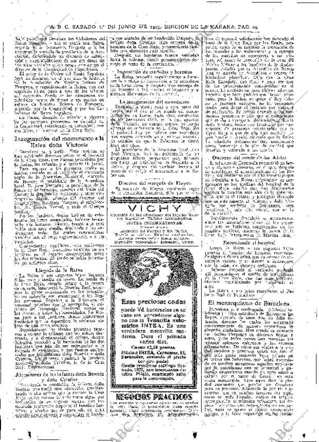 ABC MADRID 01-06-1929 página 20