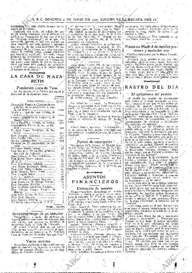 ABC MADRID 02-06-1929 página 27
