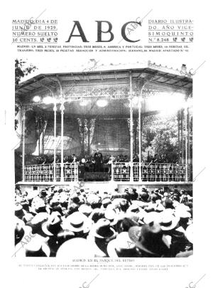 ABC MADRID 04-06-1929 página 1