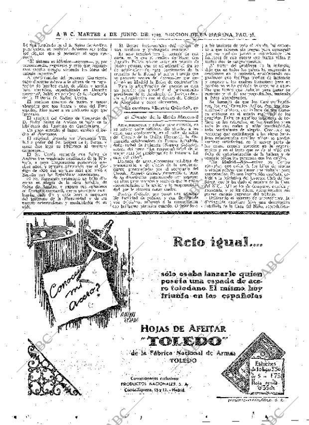 ABC MADRID 04-06-1929 página 36