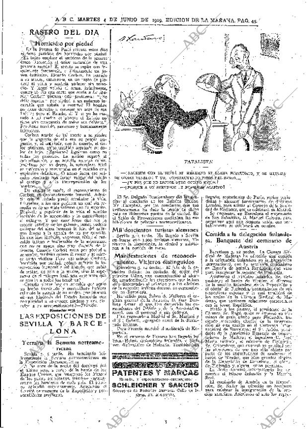 ABC MADRID 04-06-1929 página 45