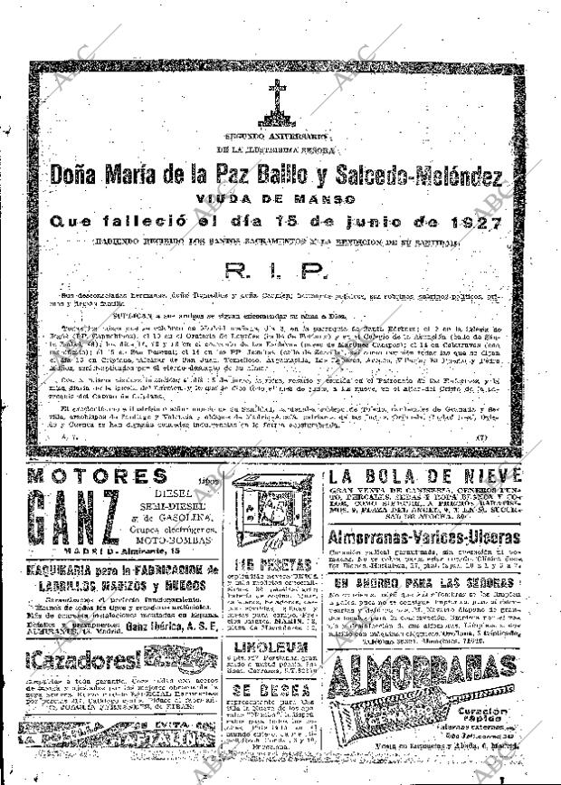 ABC MADRID 07-06-1929 página 45