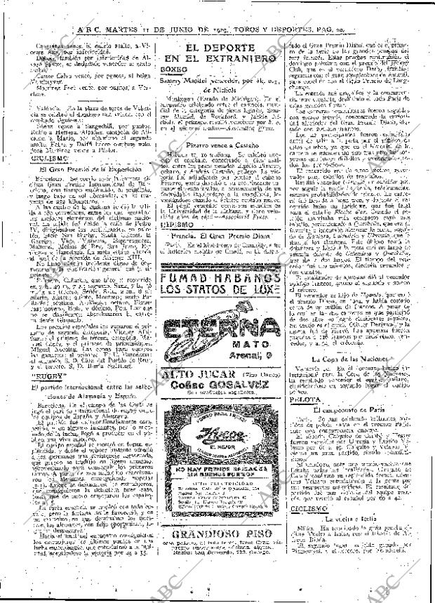 ABC MADRID 11-06-1929 página 20