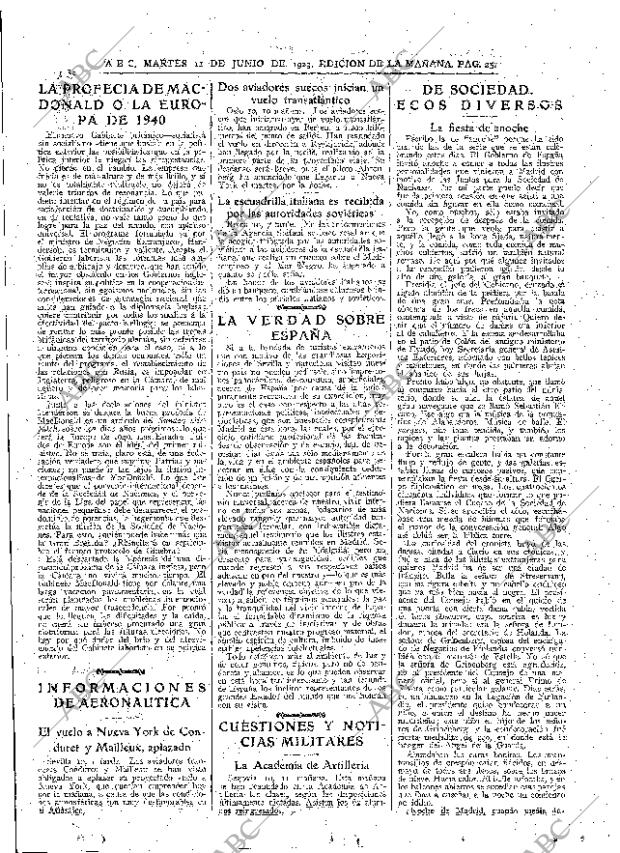 ABC MADRID 11-06-1929 página 25
