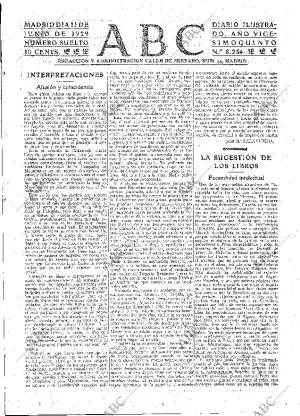 ABC MADRID 11-06-1929 página 3