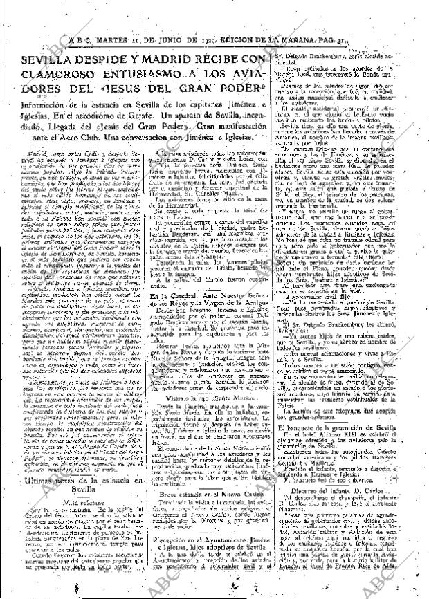 ABC MADRID 11-06-1929 página 31