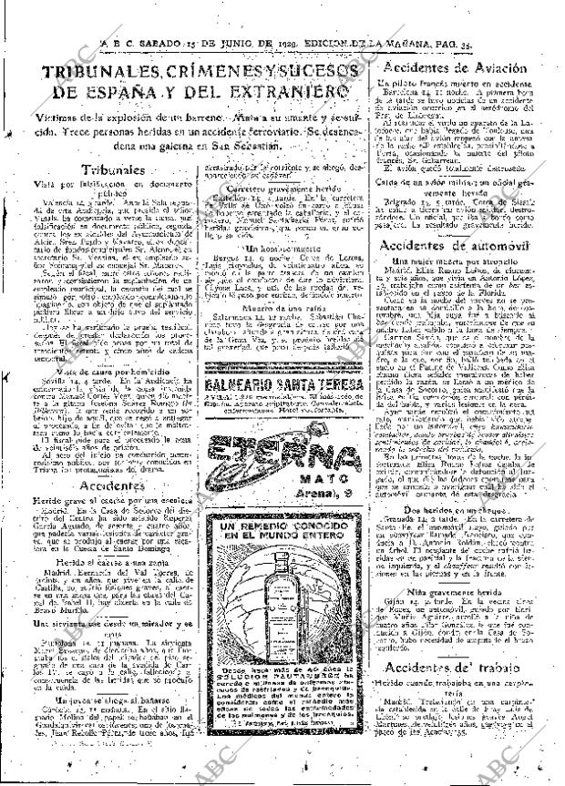 ABC MADRID 15-06-1929 página 35