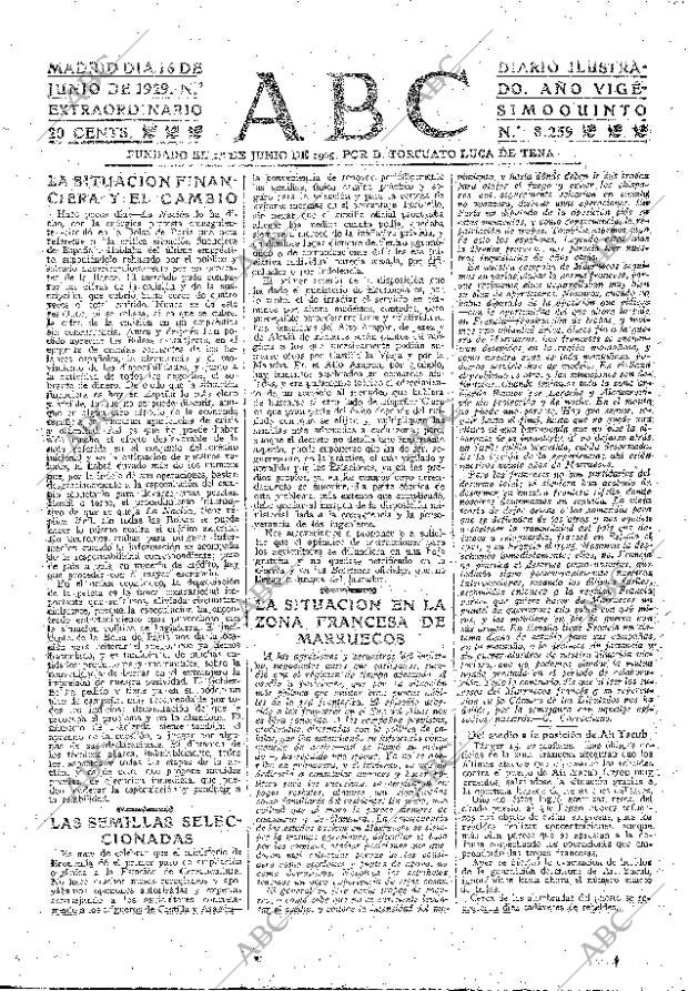 ABC MADRID 16-06-1929 página 23
