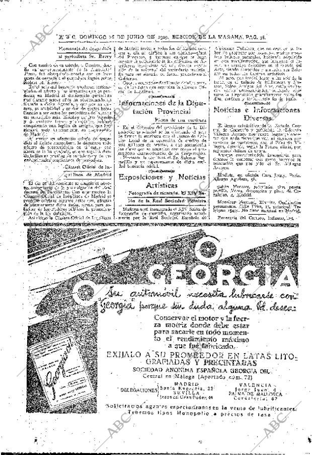 ABC MADRID 16-06-1929 página 38