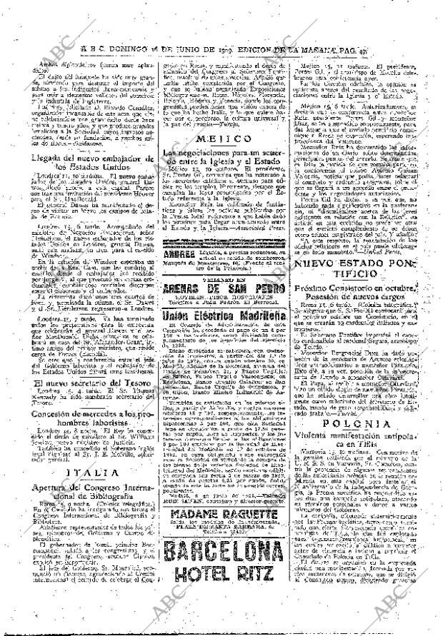 ABC MADRID 16-06-1929 página 47
