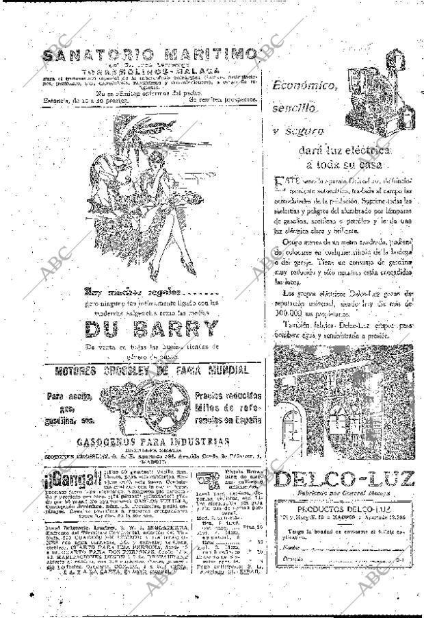ABC MADRID 16-06-1929 página 70