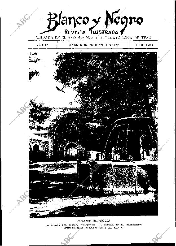 BLANCO Y NEGRO MADRID 16-06-1929 página 3