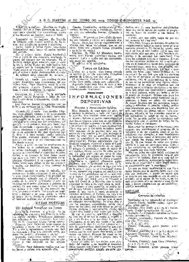 ABC MADRID 18-06-1929 página 15