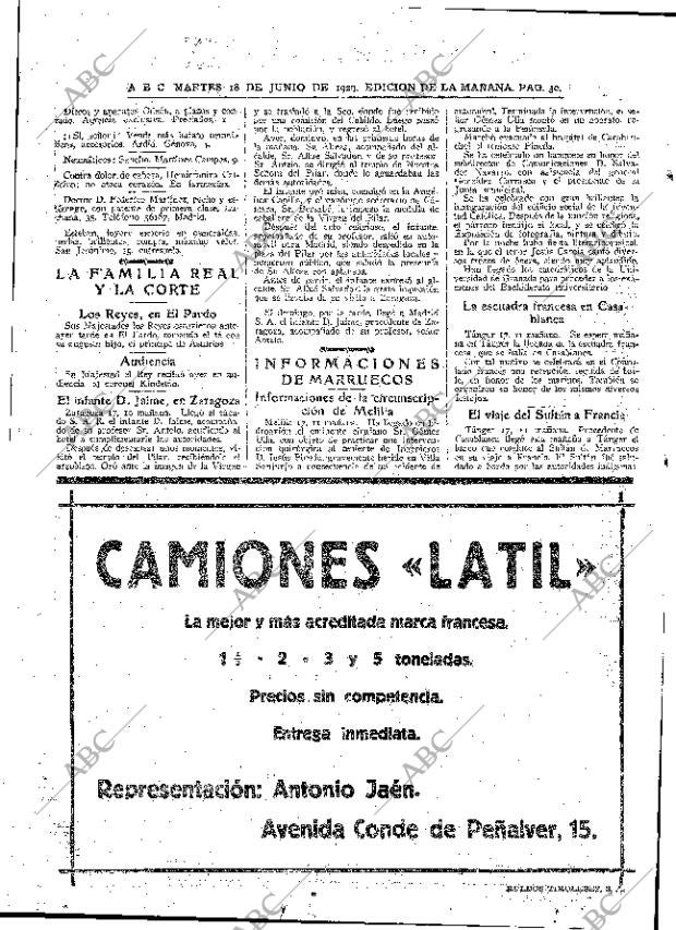 ABC MADRID 18-06-1929 página 30