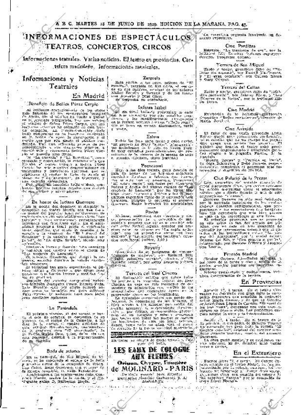 ABC MADRID 18-06-1929 página 43