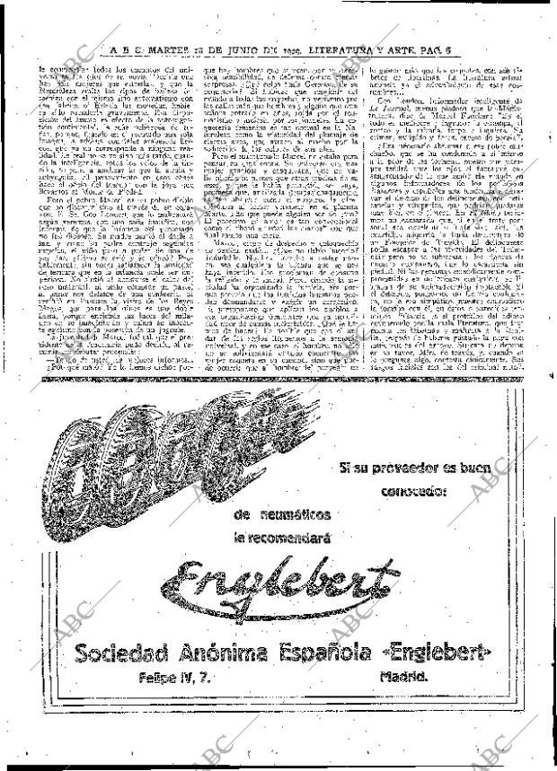 ABC MADRID 18-06-1929 página 6