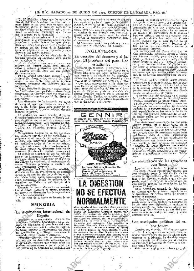 ABC MADRID 22-06-1929 página 28