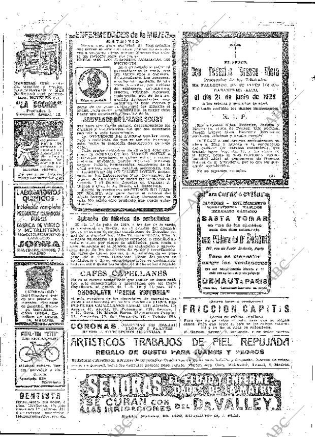 ABC MADRID 22-06-1929 página 40