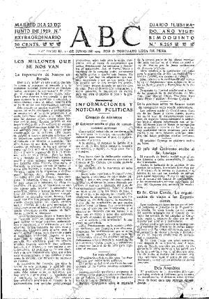 ABC MADRID 23-06-1929 página 23