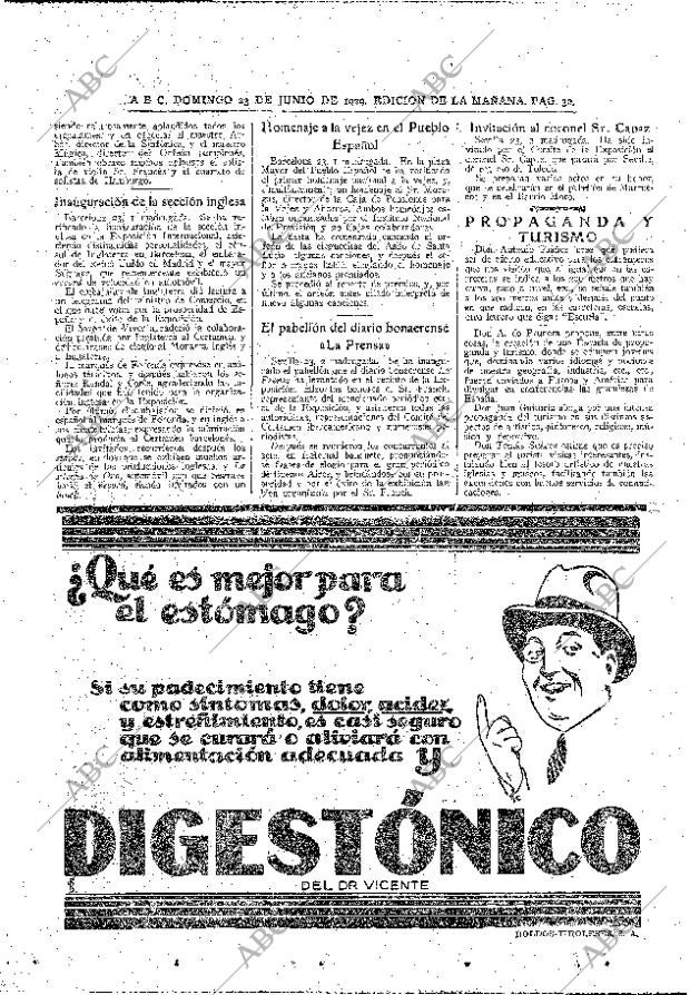 ABC MADRID 23-06-1929 página 30