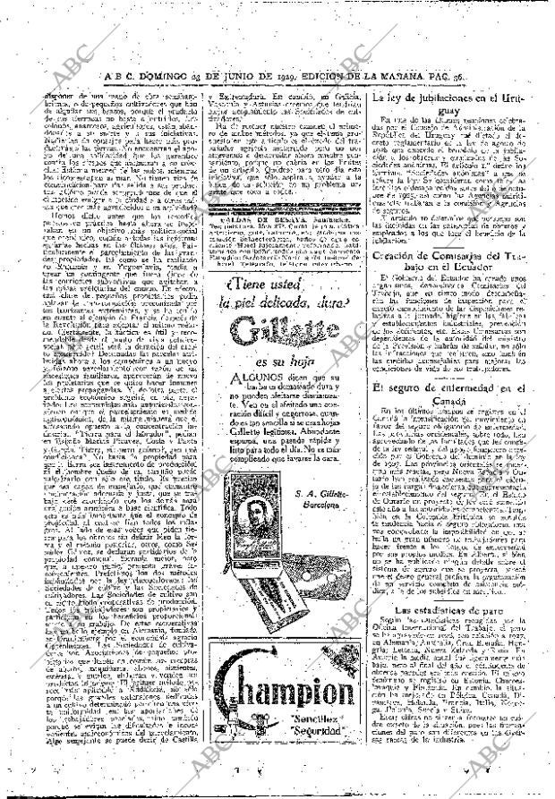 ABC MADRID 23-06-1929 página 36