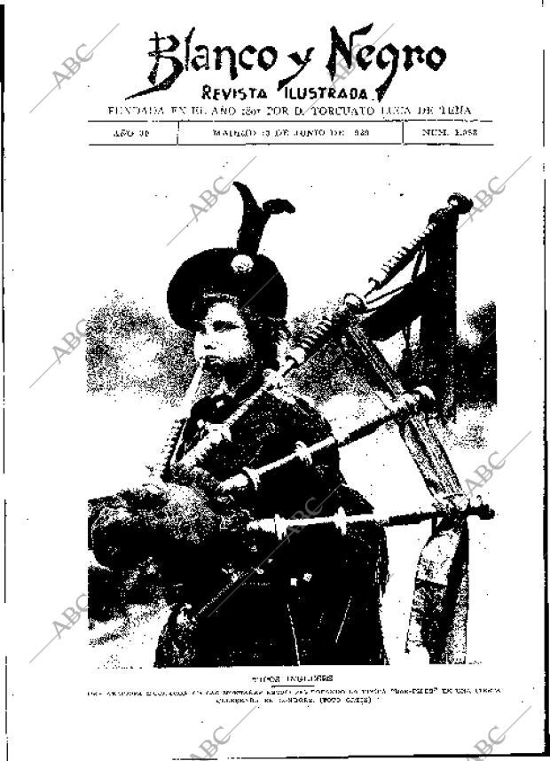 BLANCO Y NEGRO MADRID 23-06-1929 página 3