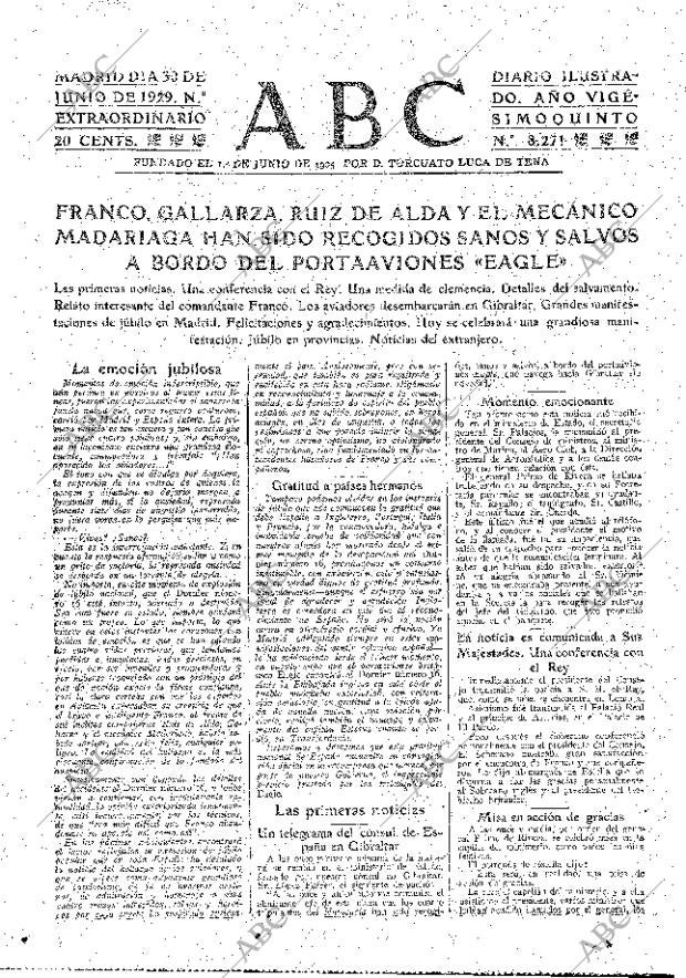 ABC MADRID 30-06-1929 página 23