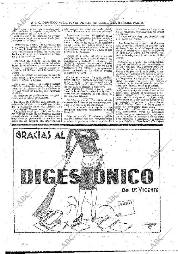 ABC MADRID 30-06-1929 página 30