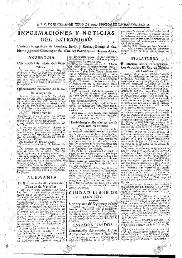 ABC MADRID 30-06-1929 página 41