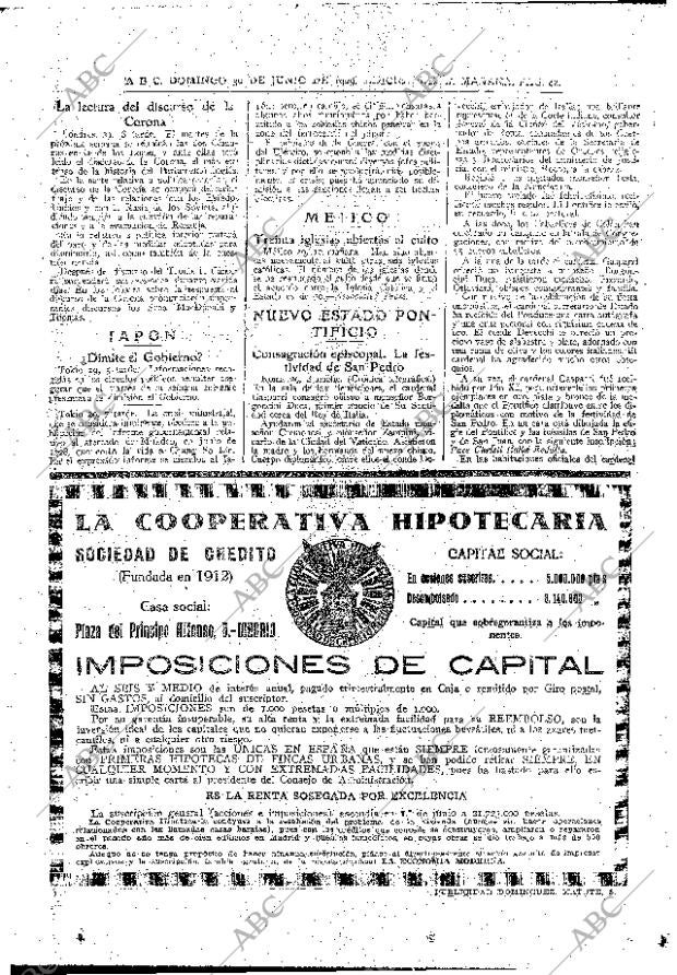 ABC MADRID 30-06-1929 página 42