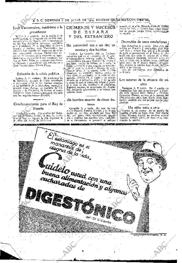 ABC MADRID 07-07-1929 página 62