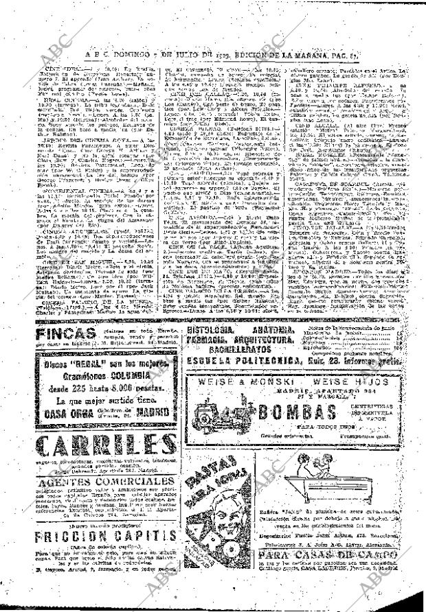 ABC MADRID 07-07-1929 página 67