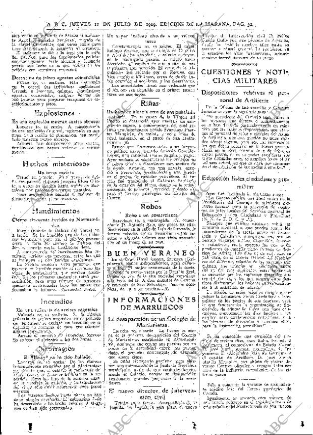 ABC MADRID 11-07-1929 página 32