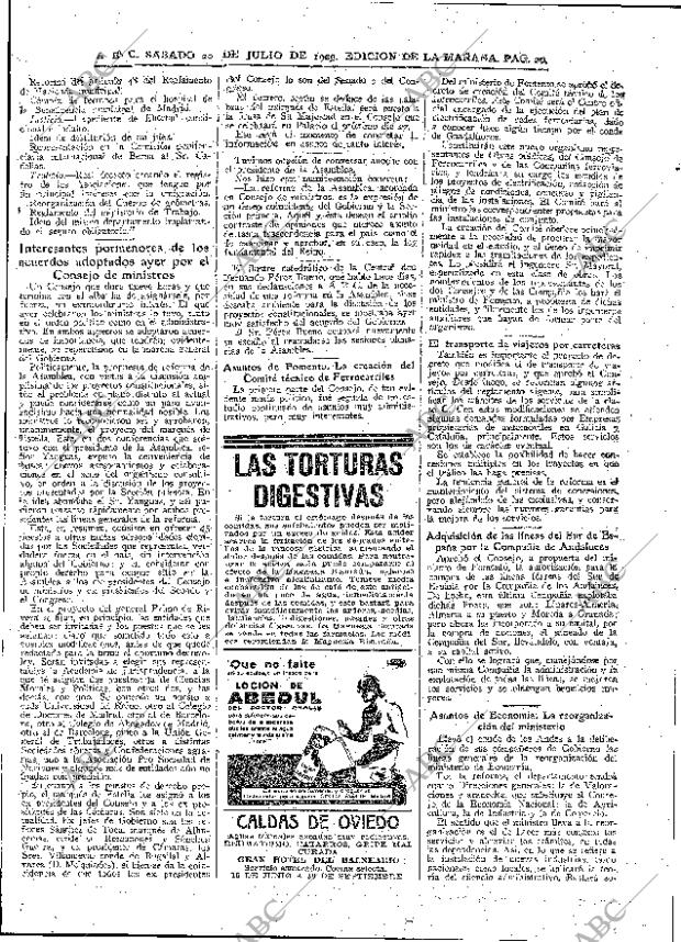 ABC MADRID 20-07-1929 página 20